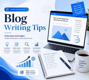 Blog Writing Tips to Create Content That Ranks and Engages Readers