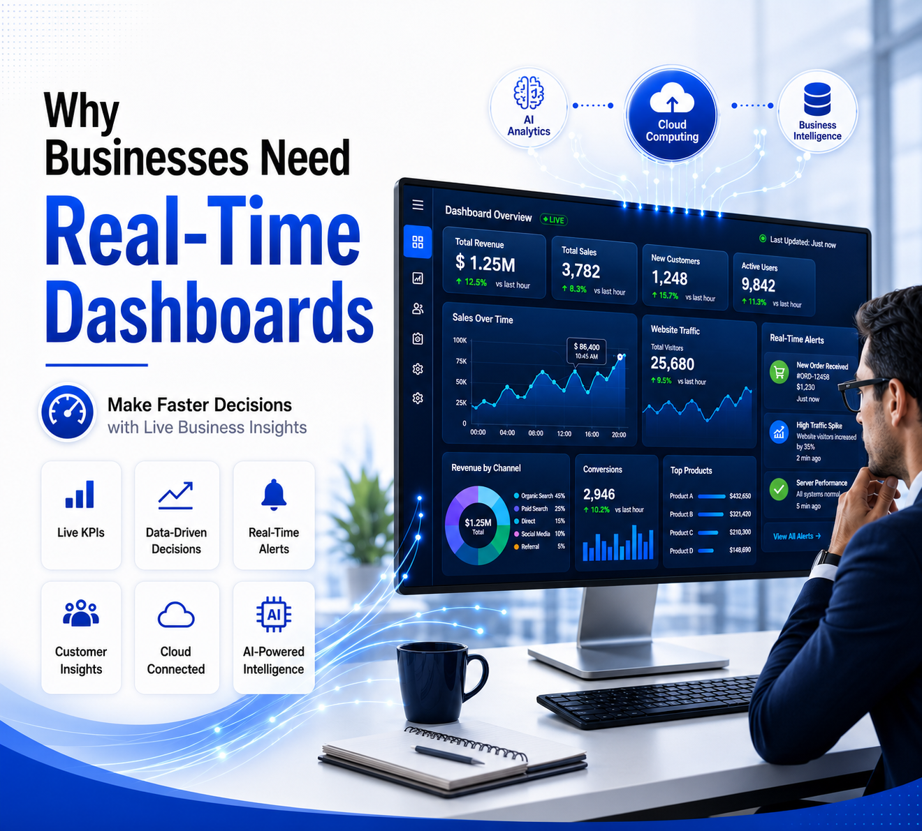 Why Businesses Need Real-Time Dashboards