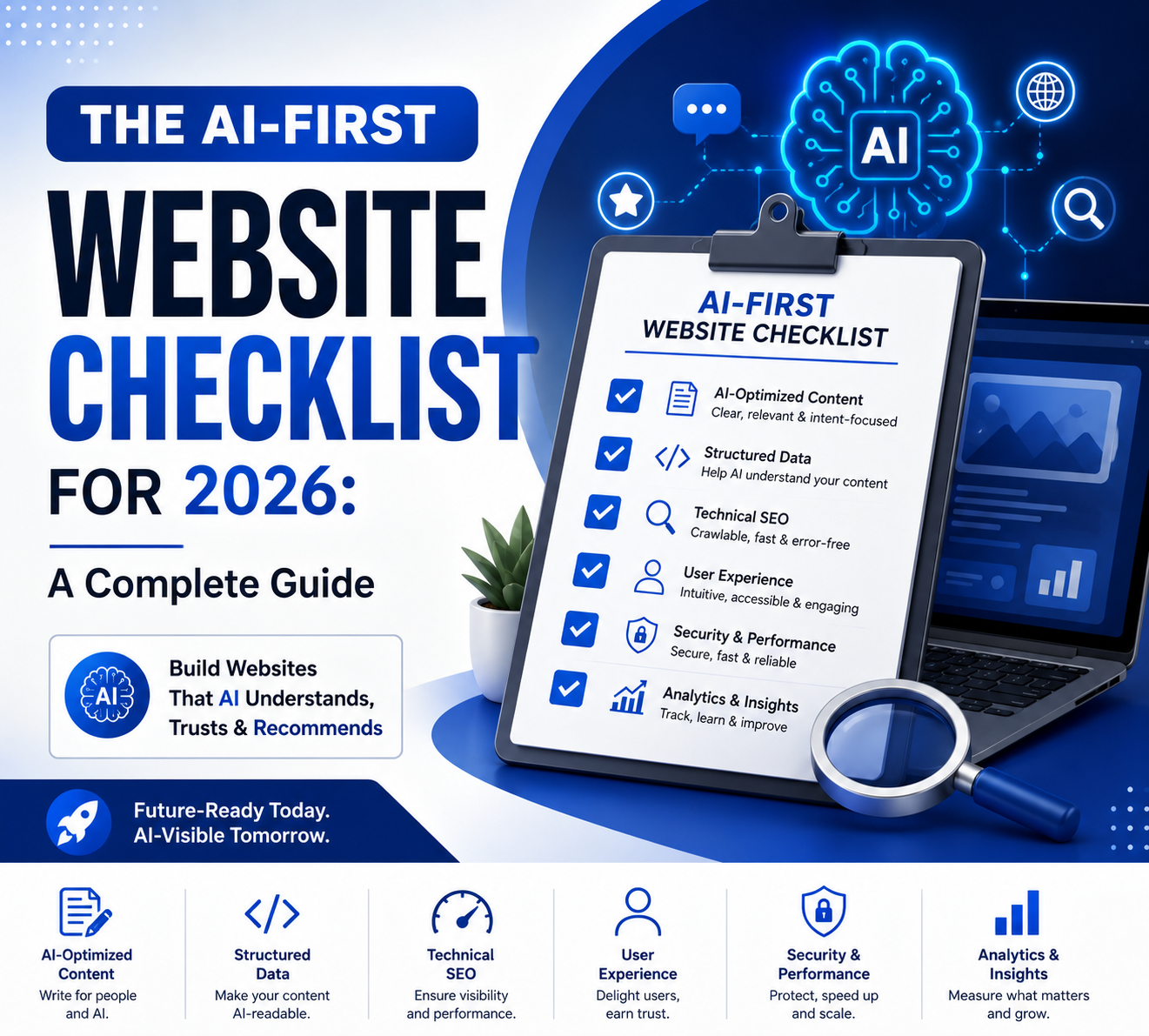 The AI-First Website Checklist for 2026: A Complete Guide by Prakan Digital Solutions