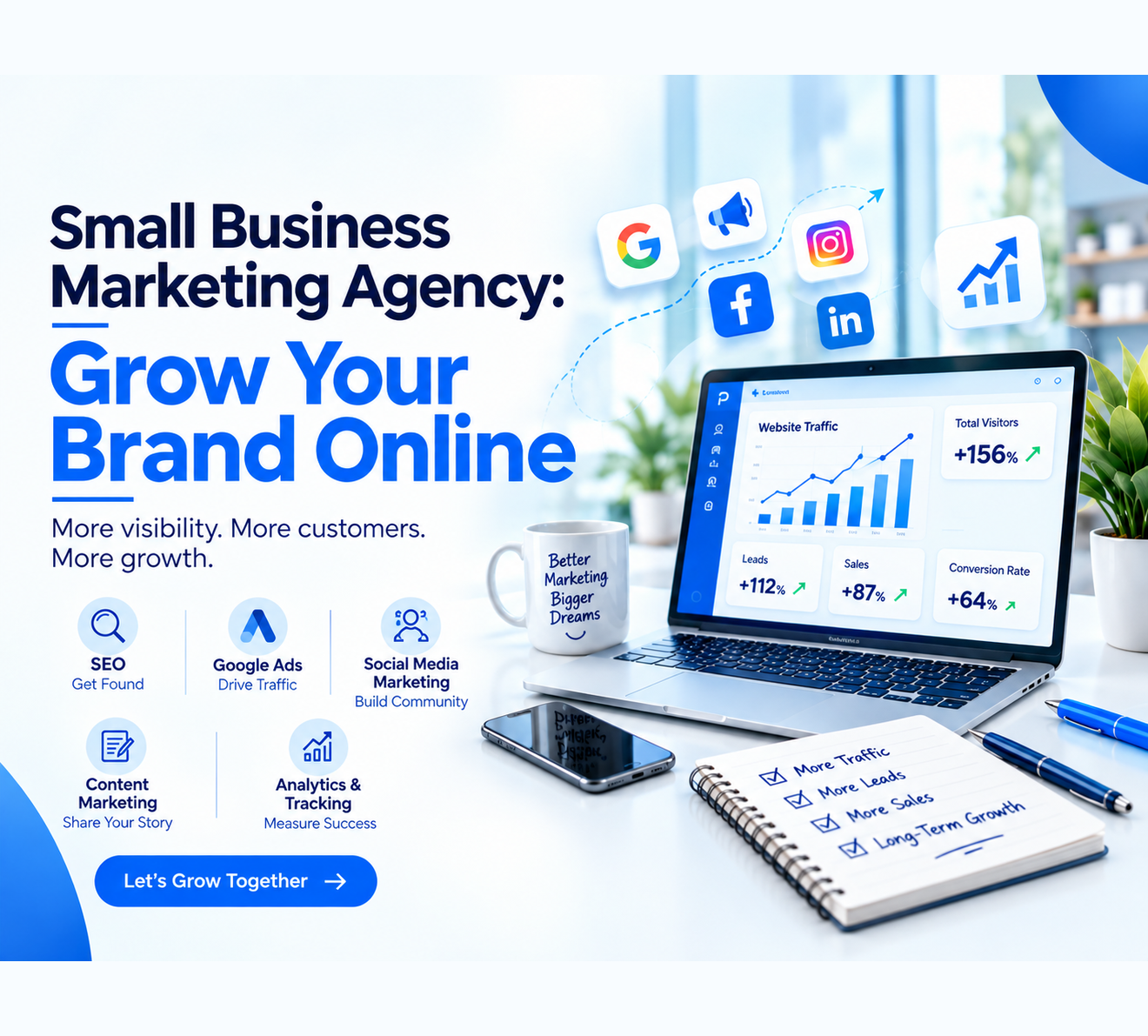 Small Business Marketing Agency: Grow Your Brand Online
